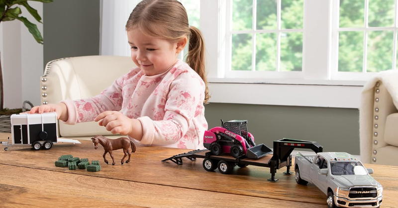 Keep on Truckin with Ertl Big Toy Trucks and Trailers